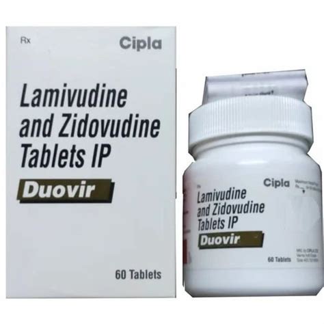 Duovir Tablets Lamiviudine Omg Zidovudine Mg Cipla