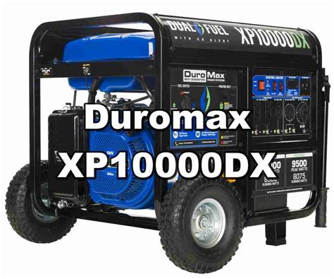 Duromax Xp Dx Dual Fuel Portable Generator Portablepowerroundup