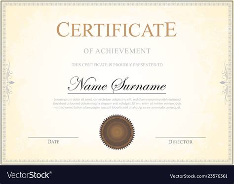 Certificate Template In High Resolution Certificate Template Free