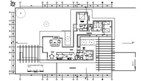 2d View Floor Plan Cad Drawings Of House Autocad Software File Artofit