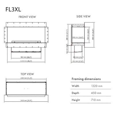 Planika Forma Single Sided Chemin E Encastrable Face