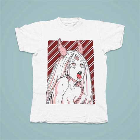 Camisa Masculina Camiseta Manga Curta Geek Hentai Sexy Girl Ahegao Kaguya Bad Shopee Brasil