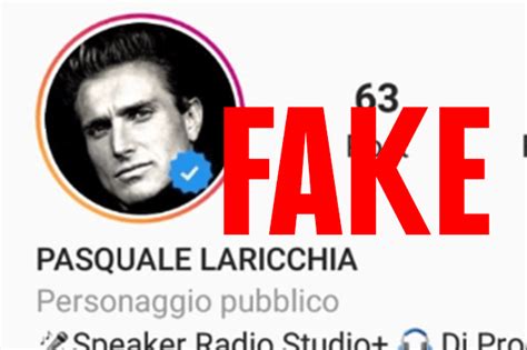 Pasquale Laricchia Furbetto Su Instagram Si Attribuito La Spunta Blu