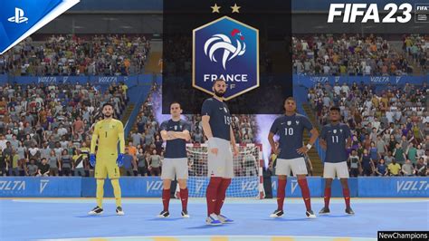 FIFA 23 France Vs Portugal VOLTA FOOTBALL Futsal PS5 YouTube