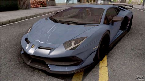 Lamborghini Aventador Svj Lp For Gta San Andreas