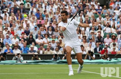 Photo Novak Djokovic Vs Pedro Cachin Lon Upi