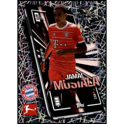 Topps Bundesliga Sticker Jamal Musiala Spieler Im F