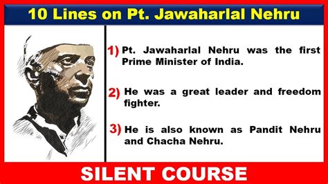 Lines On Jawaharlal Nehru In English Few Lines About Jawaharlal