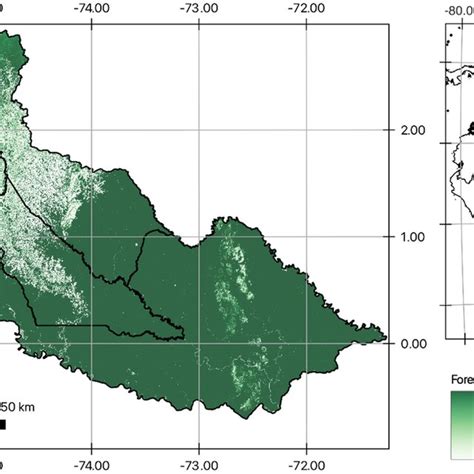 Department Of Caquetá Its Position Within Colombia And The Level Of Download Scientific