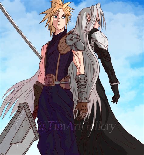 Cloud X Sephiroth