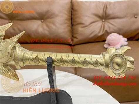 Đao Rồng Bằng Đồng Phong Thủy Dài 73cm Nặng 55kg