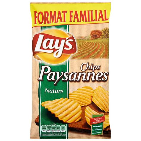 Chips Paysannes Nature Lay S G Format Familial La Belle Vie