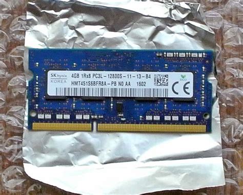 Yahooオークション Hynix製ddr3 Pc3l 12800 204pin 4g 低電圧 1枚