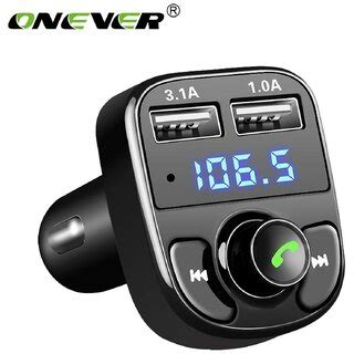 Buy Onever Fm Transmitter X Aux Modulator Bluetooth Handsfree Car Kit