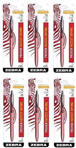 Amazon Zebra Mm Medium Point Black Ink Sarasa Grand