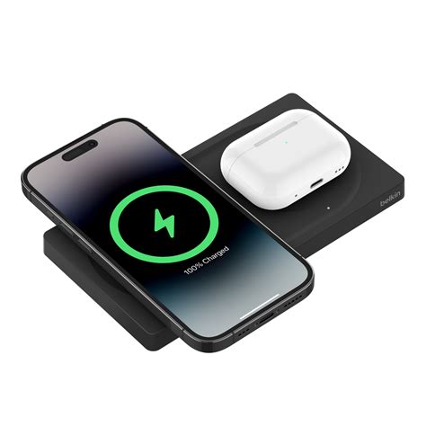 2 In 1 Wireless Charging Pad With MagSafe 15W Belkin