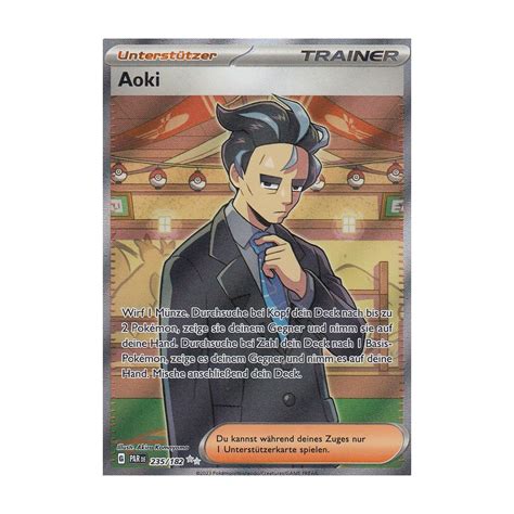 Aoki 235 182 Fullart Paradoxrift Pokemon Karte günstig kaufen