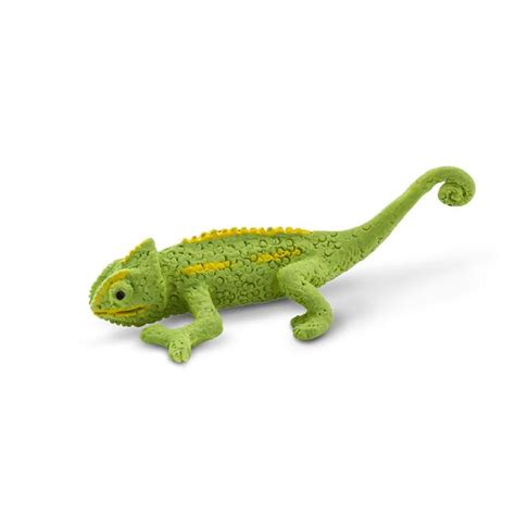 Micro Mini Chameleon Lizard Animal Miniatures Dollhouse Miniatures