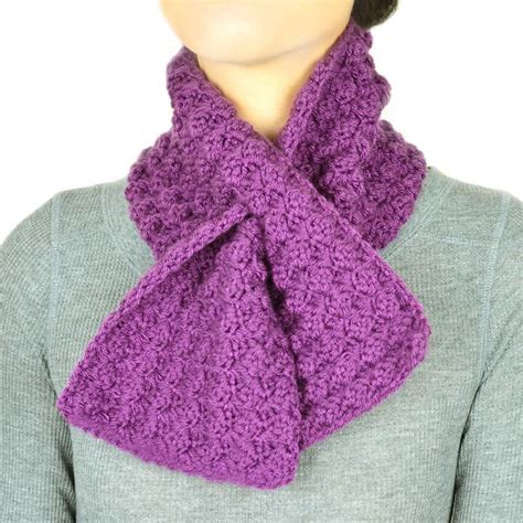 Free Crochet Keyhole Scarf Pattern It’s Light But Warm Because Of 70 Merino Wool Printable