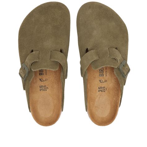 Birkenstock Boston Thyme Suede End Gb