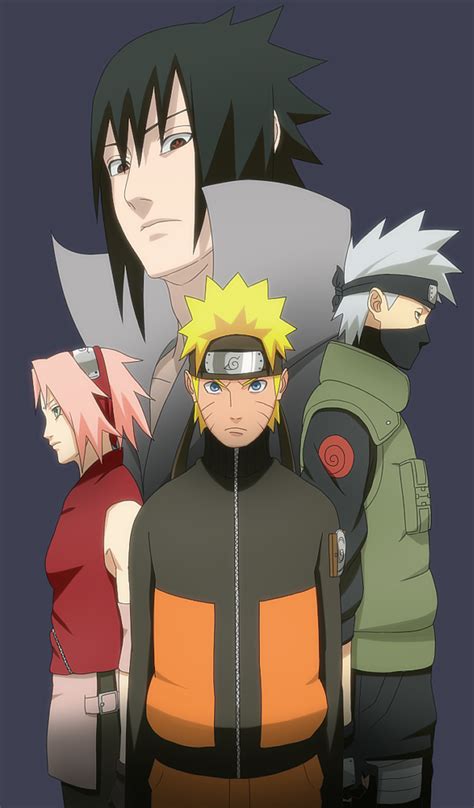 Team 7 Naruto Image By Koujikoujikouji 3864012 Zerochan Anime