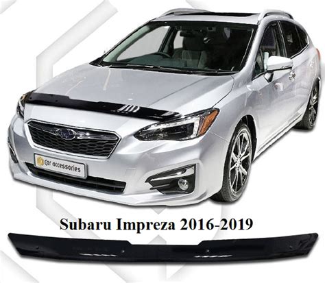 Bug Shield Hood Deflector For Subaru Impreza 2016 2019 Guard Etsy