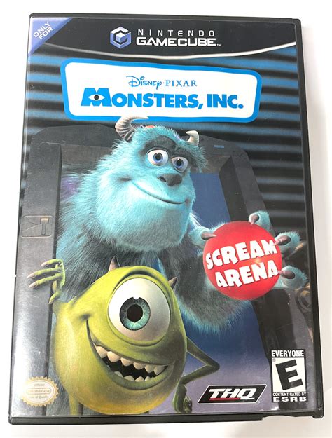 Monsters Inc Scream Arena Nintendo Gamecube Game The Game Island