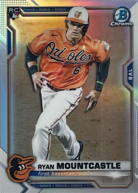 Ryan Mountcastle 2021 Bowman Chrome Sp Rookie Image Variation 64 Price