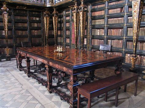 Baroque Library University Of Coimbra Home Library Amazing