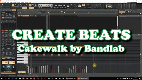 How To Create Beats In Cakewalk By Bandlab YouTube