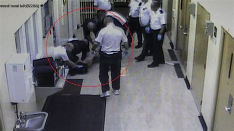 Cctv Video Footage Shows Guards Laughing While Naked Inmate Was