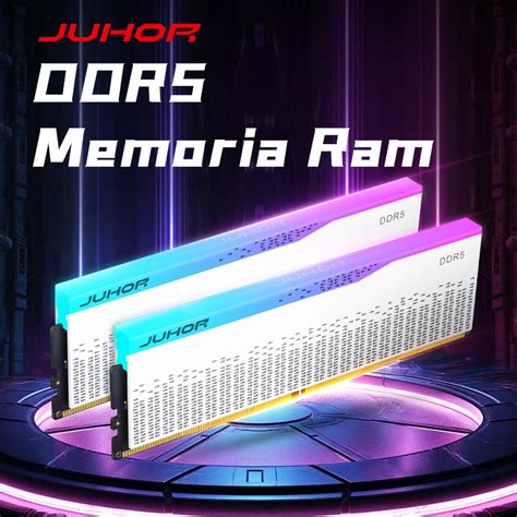 Mem Ria Desktop JUHOR RGB DDR5 High Speed 16GB 5600MHz 6000MHz Dimm