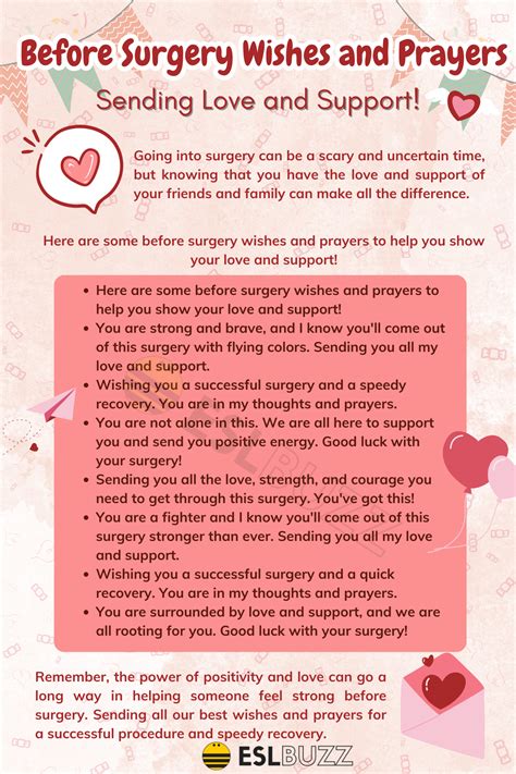 Powerful Before Surgery Wishes And Prayers To Send Love And Support Eslbuzz