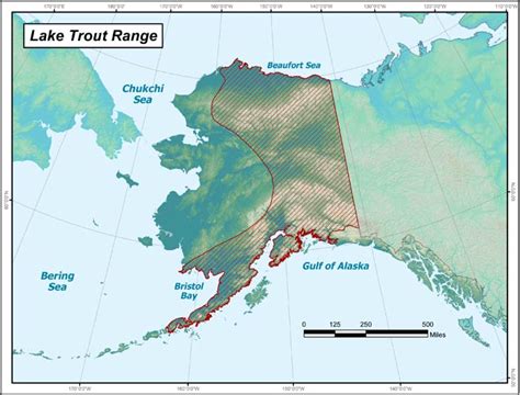 Lake Trout Range Map Alaska Department Of Fish And Game