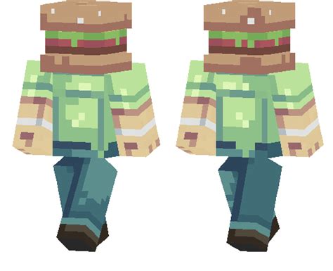 Burger Head Minecraft Pe Skins