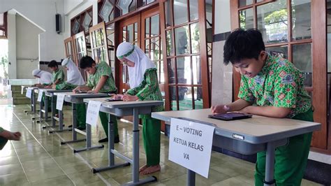 Inovatif Sd Muhammadiyah Pk Kottabarat Gelar Pilkalas Dengan E Voting