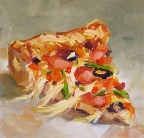 Tom Brown Fine Art Pizza By Tom Brown