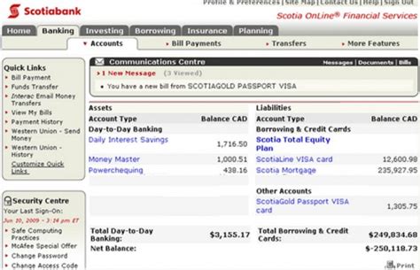 My Bank of Nova Scotia Scotiabank Internet Banking Review | HubPages