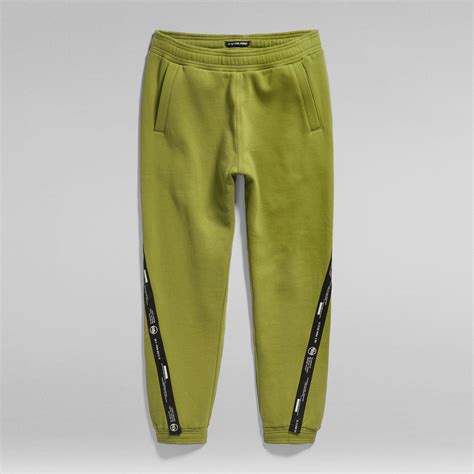 Logo Tape Sweat Pants Green G Star Raw