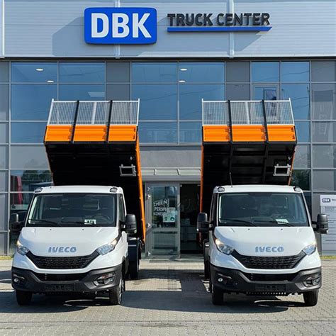 IVECO Daily z zabudową typu wywrotka DBK Group