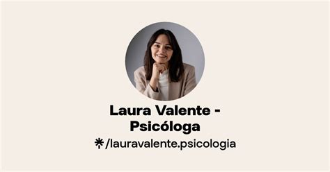 Laura Valente Psicóloga Instagram Linktree