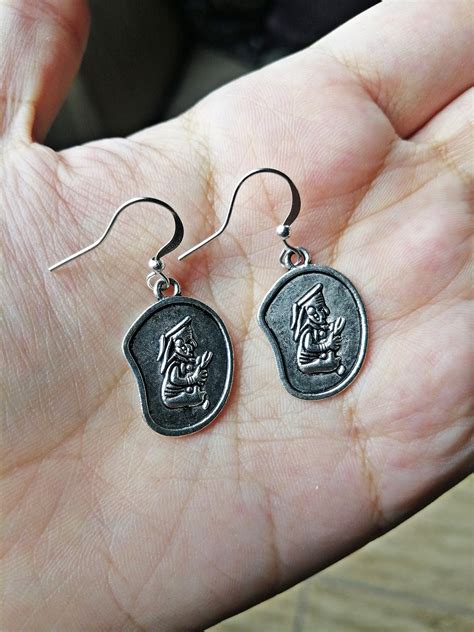 Ethnic Culture Mayan Silver Earrings Taxco Silver Earrings Mexican