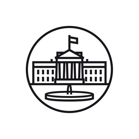 White House Outline Illustrations, Royalty-Free Vector Graphics & Clip ...