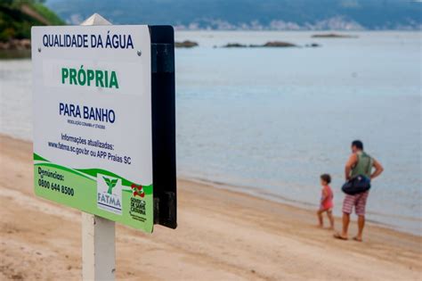 Mais de 70 das praias de Santa Catarina estão próprias para banho