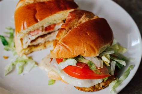 Dijon Honey Mustard Fried Chicken Sandwich