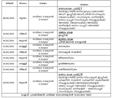 Kerala Psc June Exam Calendar Cele Melisent