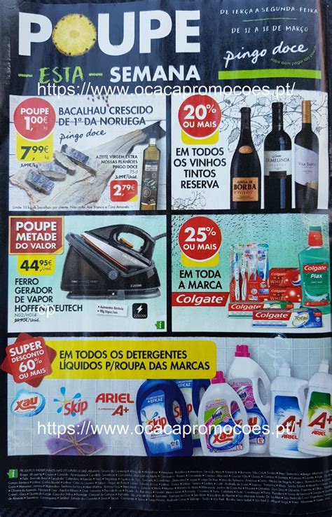 Folheto Pingo Doce Super Antevis O A Mar O O Ca A Promo Es