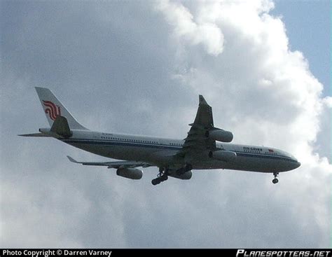 B 2386 Air China Airbus A340 313 Photo By Darren Varney Id 007468