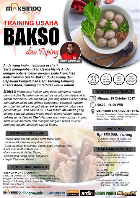 Training Usaha Roti Kering Oktober Agrowindo Agrowindo