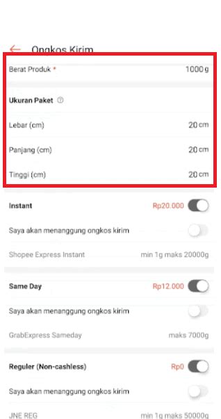 Ongkir Shopee Express Tarif Estimasi Cara Ceknya